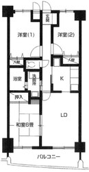 ヒルズオカモト Ⅱの物件間取画像